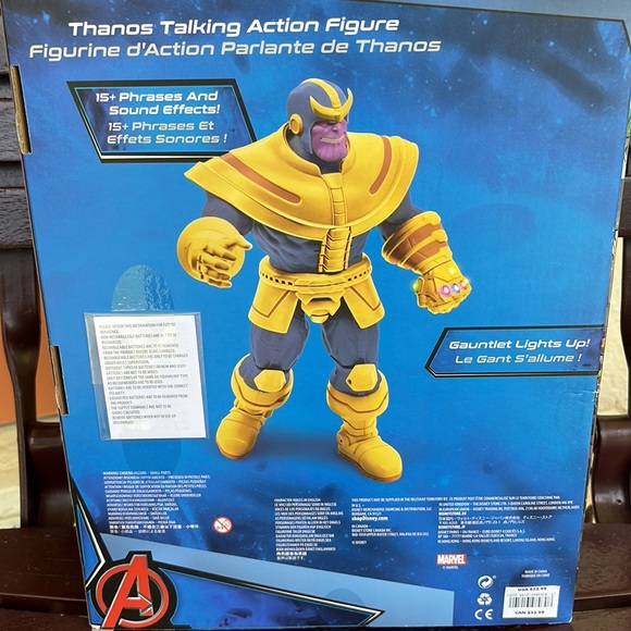 Thanos Talking Action Figure. - Picture 2 of 4